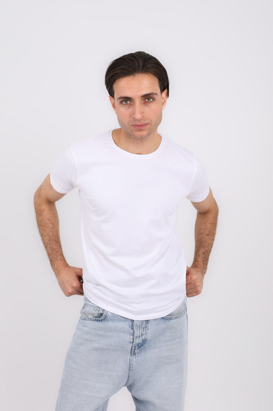 Cotton Undershirt White